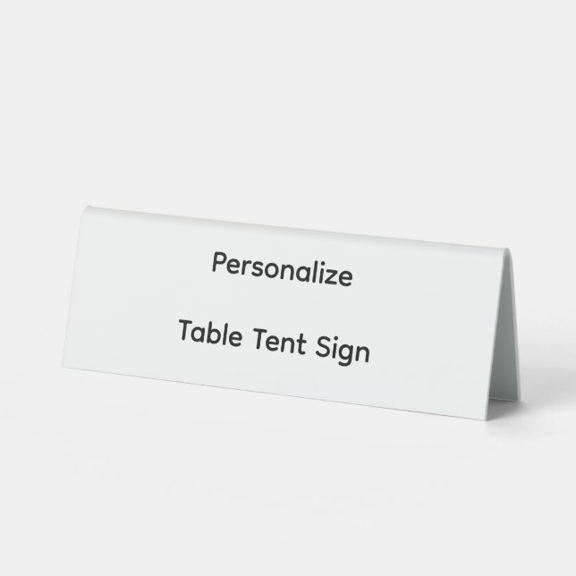 Personalise Plastic (Front)