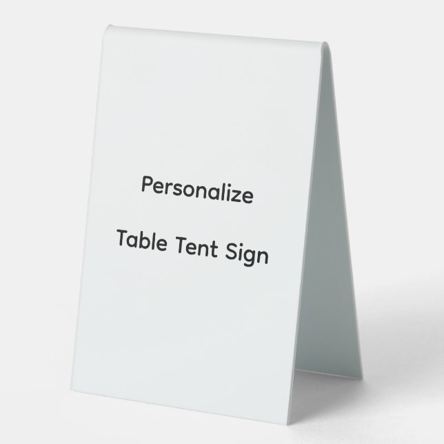 Personalise Plastic (Front)