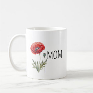 Personalise Pottery Coffee Mug for Mum, Engraved C