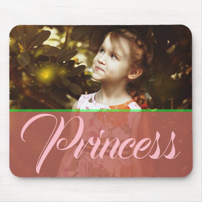 Personalise Princess mouse pad (Front)