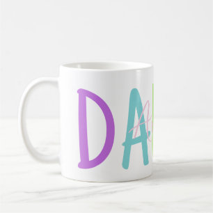 Personalise Rainbow Colour Dance Lover Coffee Mug