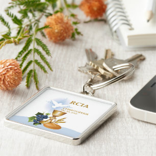 Personalise, RCIA Congrats Catholic Sacrament Key Ring