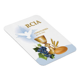 Personalise, RCIA Congrats Catholic Sacrament Magnet