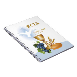 Personalise, RCIA Congrats Catholic Sacrament Notebook