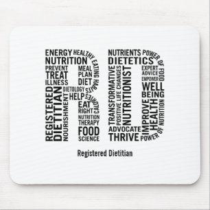 Personalise Registered Dietician RD Mouse Pad