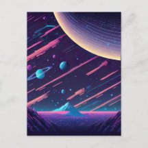 Personalise - Retro Space Scene