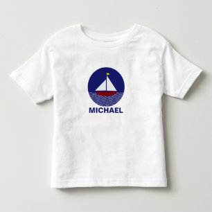 Personalise Sailboat T Shirt