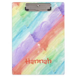 Personalise Seamless Watercolor Pattern Clipboard