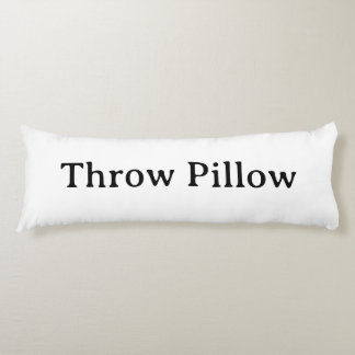 personalise simple Body Pillow
