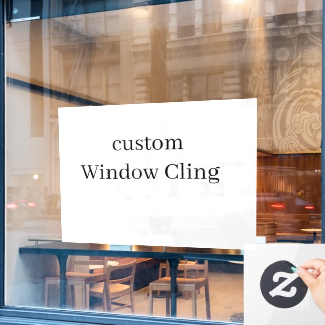 personalise simple custom (Cafe Window)