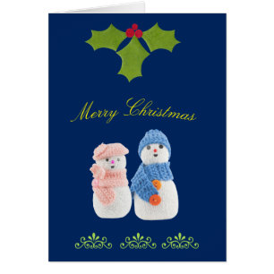 Personalise, Snowman&Snow woman