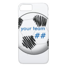 Personalise soccer iPhone 7 case