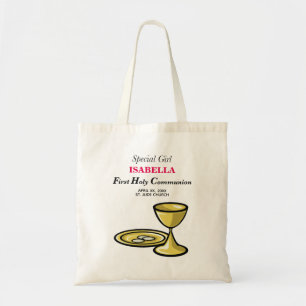 Personalise, Special Girl, First Communion Tote Bag