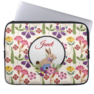 Personalise Spring Fling Laptop Sleeve