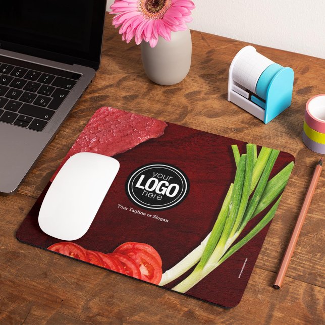 Personalise steak restaurant theme mouse pad (Creator Uploaded)