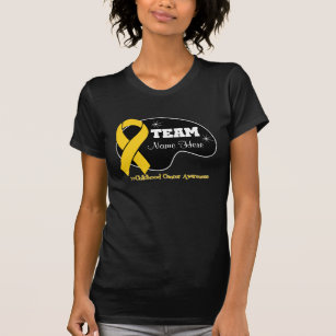 Personalise Team Name - Childhood Cancer T-Shirt