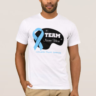 Personalise Team Name - Prostate Cancer T-Shirt