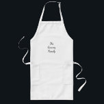 Personalise Template Long Apron<br><div class="desc">Enjoy!</div>