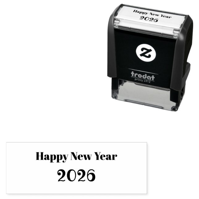 personalise text self-inking stamp (In Situ)