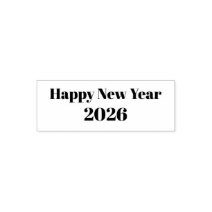 personalise text self-inking stamp