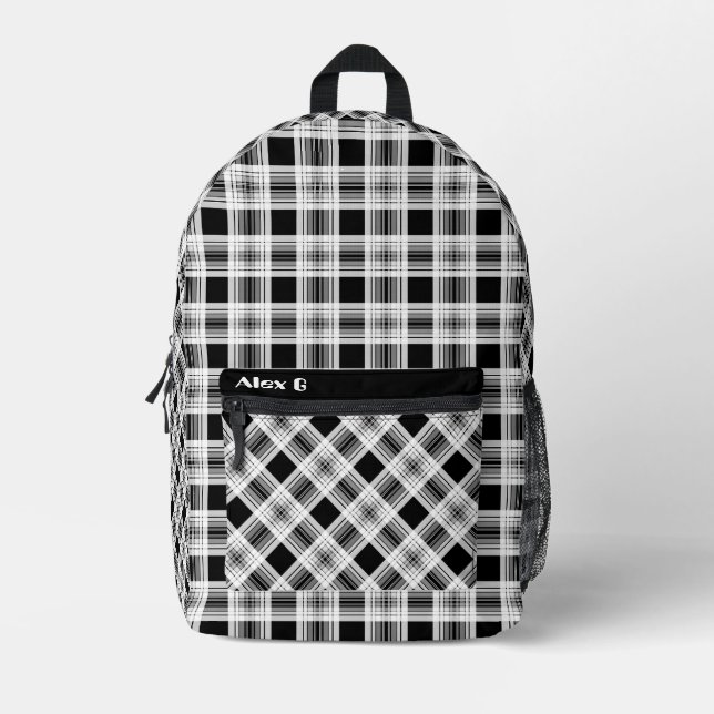 Personalise the pillow printed backpack (Front)