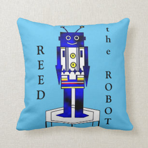 Personalise "the ROBOT" 16 x 16 Throw Pillow