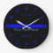 Personalise The Thin Blue Line with 3 Text Lines