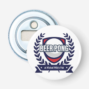 Personalise This Beer Pong Logo Bottle Opener