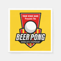 Personalise This Beer Pong Logo