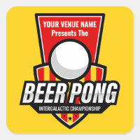 Personalise This Beer Pong Logo