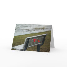 Personalise This Bench Card