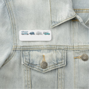Personalise this Camping Camper Trailer Recreation Name Tag