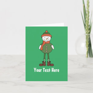 Personalise this Cool Snowman Invitation