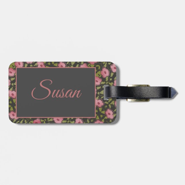 Personalise This Great Luggage Tag (Back Horizontal)