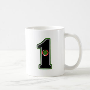 Personalise this Lucky Golfer Hole in One Design! Coffee Mug