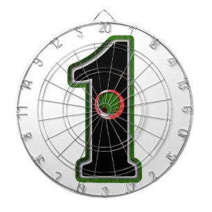 Personalise this Lucky Golfer Hole in One Design! Dartboard