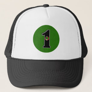 Personalise this Lucky Golfer Hole in One Design! Trucker Hat