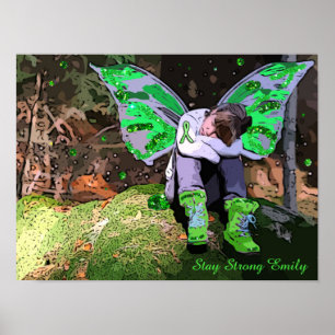 Personalise this Lyme Disease Warrior  poster