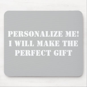 personalise  this mouse pad