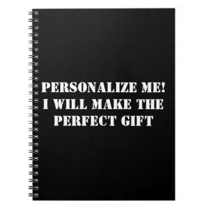 Personalise this notebook