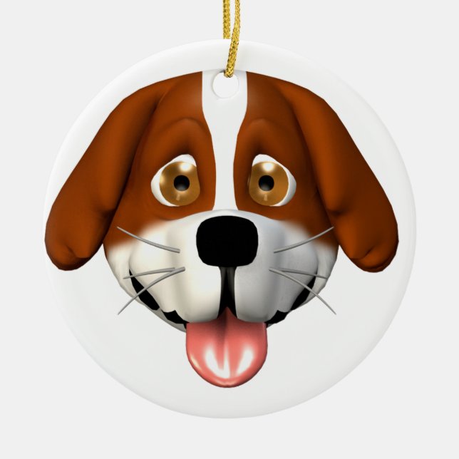 personalise this ornament! ceramic ornament (Front)