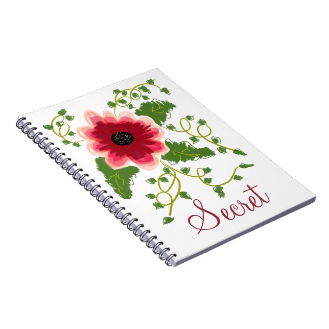 Personalise This Secret Notebook (Right Side)