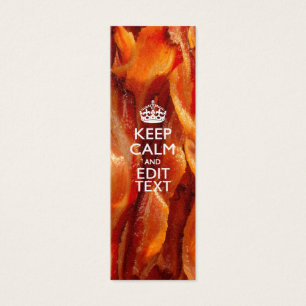 Personalise This with Keep Calm and Sizzling Bacon