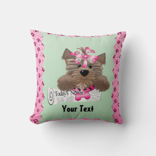 Personalise Throw Pillow 20" x 20"