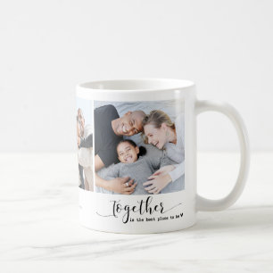Personalise Together Quote Photo Coffee Mug