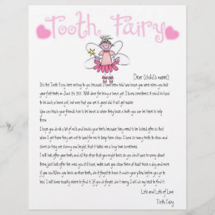 Personalise Tooth Fairy Magic