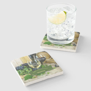 Personalise Unique Thanksgiving Stone Coaster