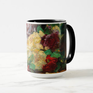 Personalise Vintage French Georges Jeannin Roses Mug