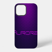 Personalise Violet carbon fibre patterned