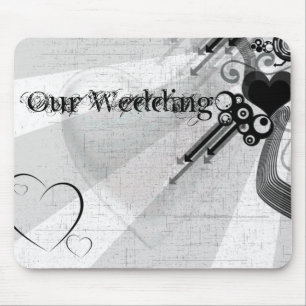 Personalise Wedding / Valentine's Day Mouse Pad